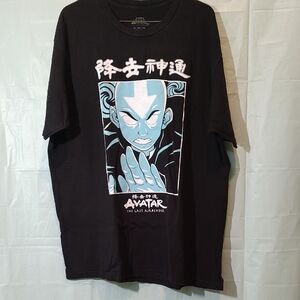 Avatar The Last Airbender Black T-Shirt Size 2L